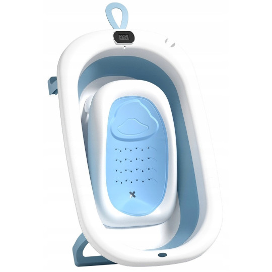 Vanița albastră OLAF cu leagăn și termometru