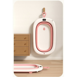 Vanița pentru băiețe OLAF cu suport și saltea în culoarea roz