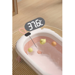 Vanița pentru băiețe OLAF cu suport și saltea în culoarea roz