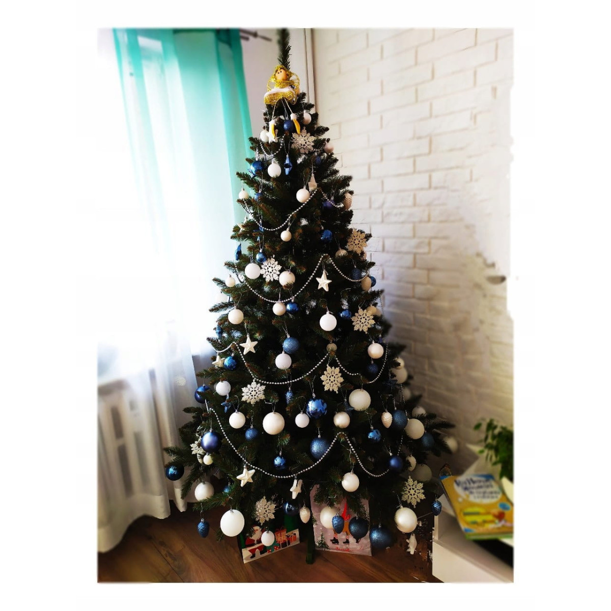 Pom Christmas Artificial Tree, Caucasian Spruce, 220 cm PREMIUM
