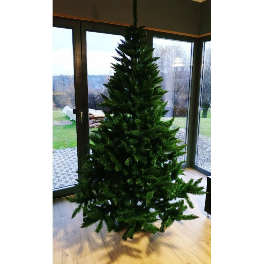 Frumos brad artificial de Crăciun, brad caucazian, 240 cm PREMIUM