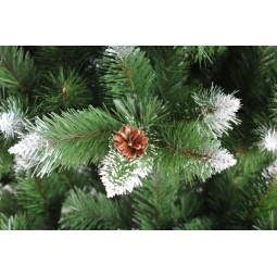 Bradul dens de Crăciun pin de diamant 220 cm PREMIUM