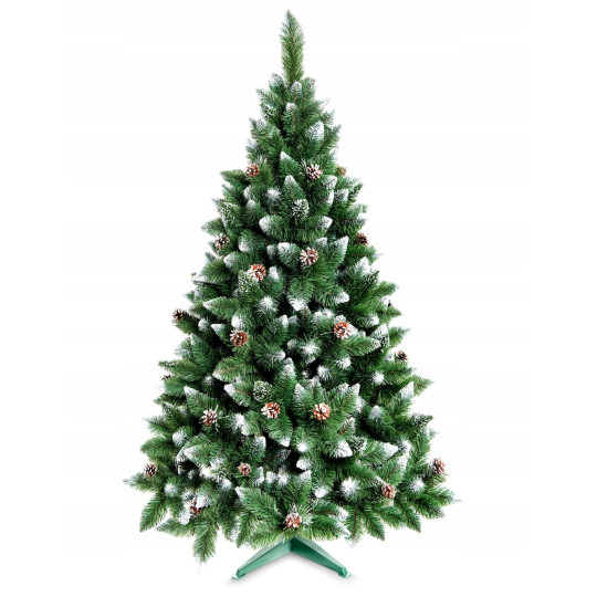 Bradul dens de Crăciun pin de diamant 220 cm PREMIUM