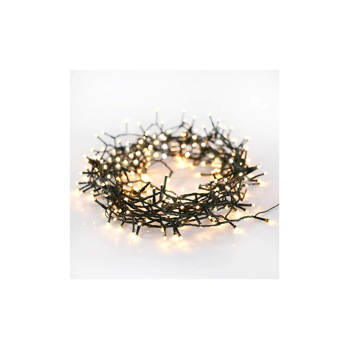 Lumine LED de Crăciun ieftine în culoare albă caldă - 200 LED