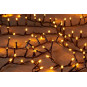 Lumine LED de Crăciun ieftine în culoare albă caldă - 200 LED