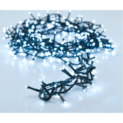 Interioare lumini de Crăciun cu 8 moduri de iluminare - alb rece 300 LED