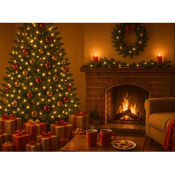 Vânzări de lumini LED de Crăciun în culoarea albă caldă - 500 LED