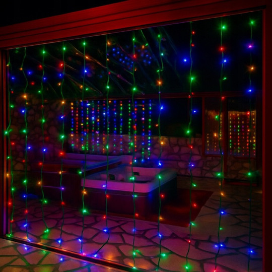 LED funia colorată pentru Crăciun, 1000 LED la un preț super - Multicolor