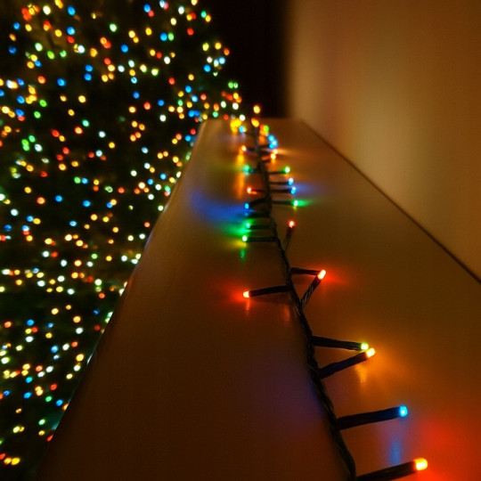 LED funia colorată pentru Crăciun, 1000 LED la un preț super - Multicolor