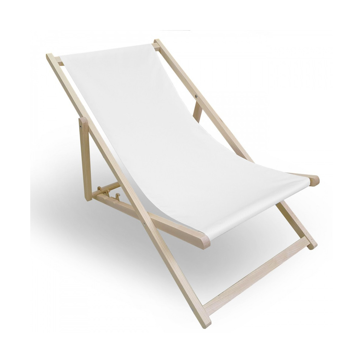 Lehátko v bielej farbe