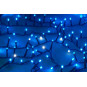 Globuri LED de Crăciun 200 LED – albastre, exterioare cu efect FLASH