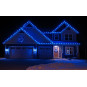 LED lumini de Crăciun 300 LED – albastre, pentru exterior cu efect FLASH