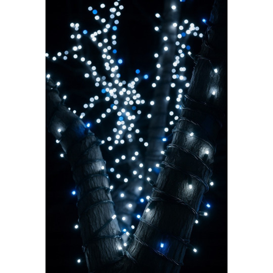 Luminile LED economice pentru exterior, alb rece, 500 LED