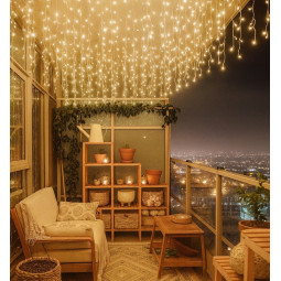 Sfeșnice cu 300 LED-uri, alb cald