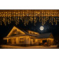 Sârme luminoase, 500LED, alb cald