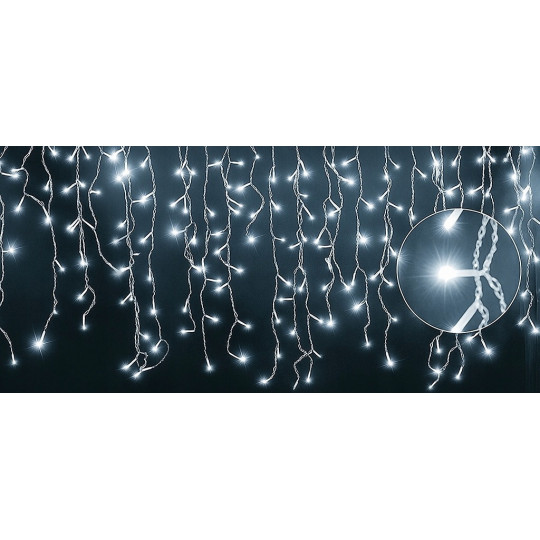 Șir de lumini suspendat, icre 500 LED, alb rece