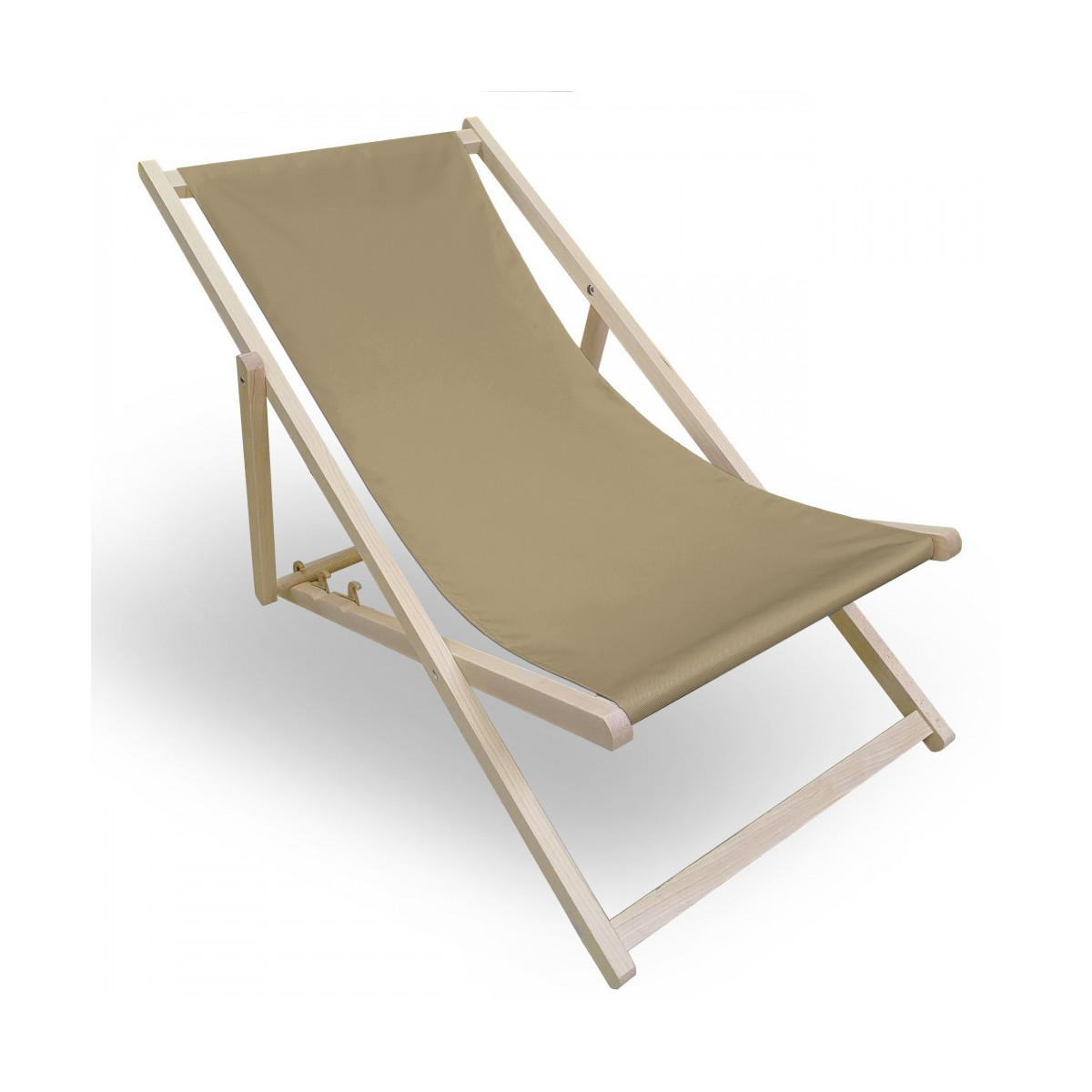 Lehátko de calitate pentru grădină, de culoare bej deschis