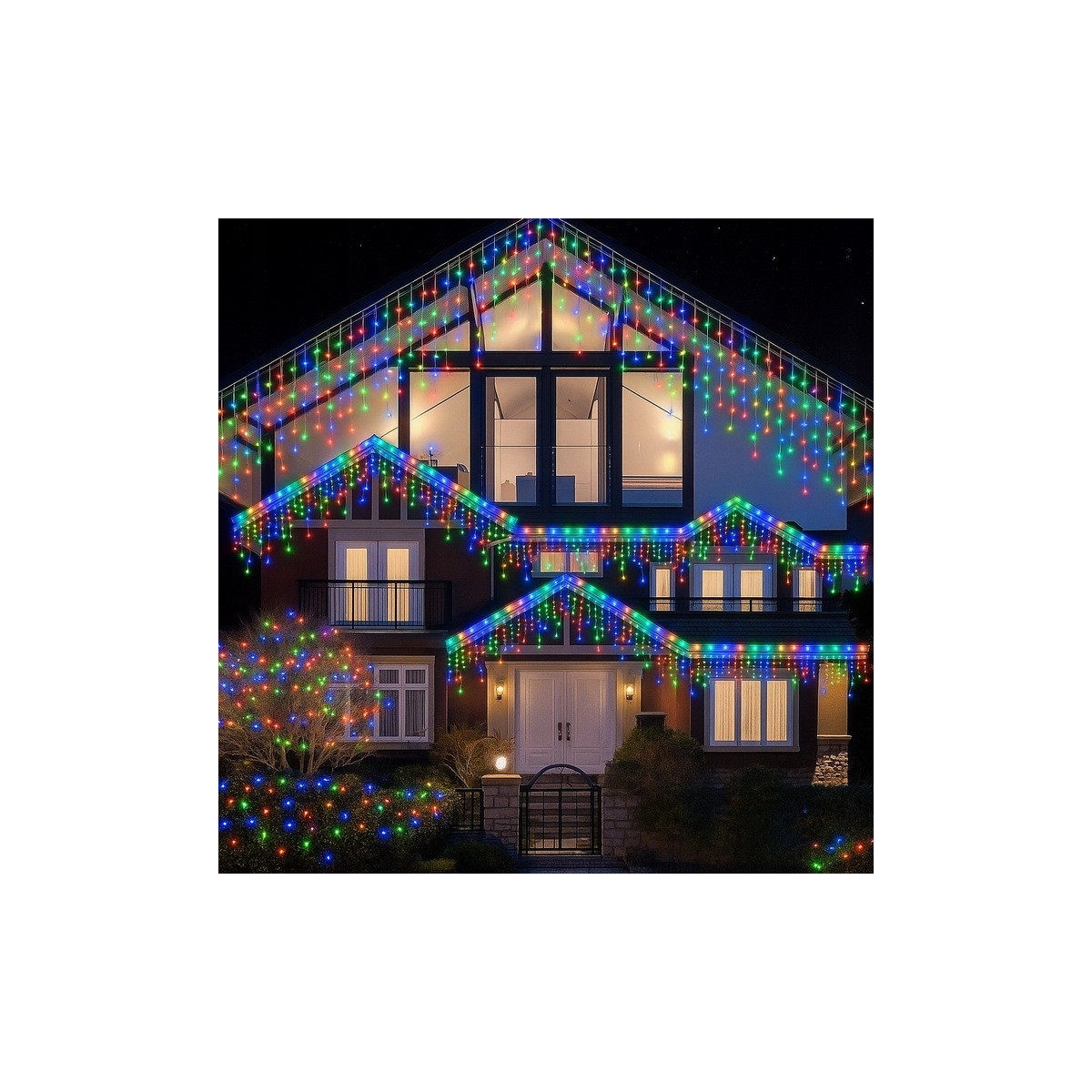 Culori luminoase de gheață, 300 LED
