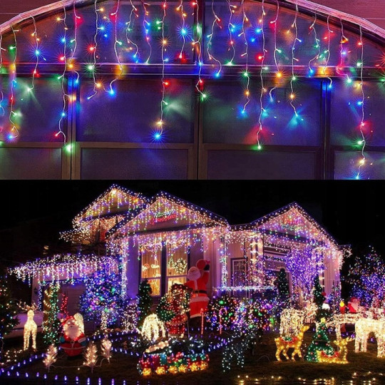 Farebă luminițe cu LED-uri, 1000 LED