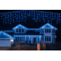 Sculptura de lumini, icre 1000 LED, albastră pentru utilizare în exterior și interior