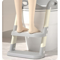 Duzuri WC pentru copii cu reducție pentru toaletă, culoare gri