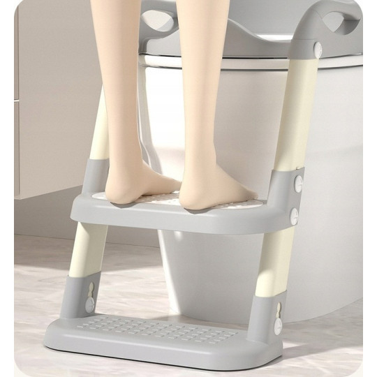 Duzuri WC pentru copii cu reducție pentru toaletă, culoare gri