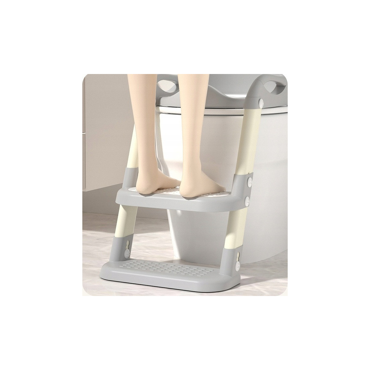 Duzuri WC pentru copii cu reducție pentru toaletă, culoare gri