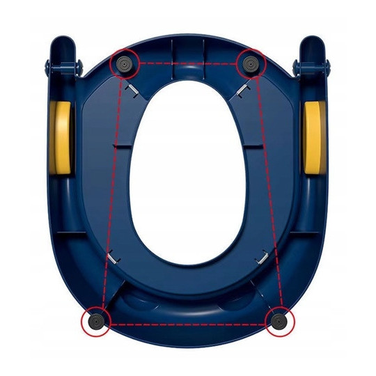 Scaune pliabile și ajustabile pentru copii cu reduceri, de culoare albastră.