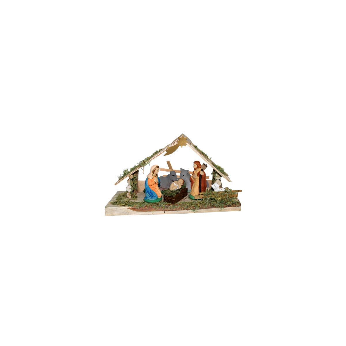 Tradiționalul Betleem 3D, 6 figurine