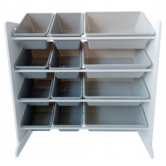 Organizator pentru jucării alb XXL