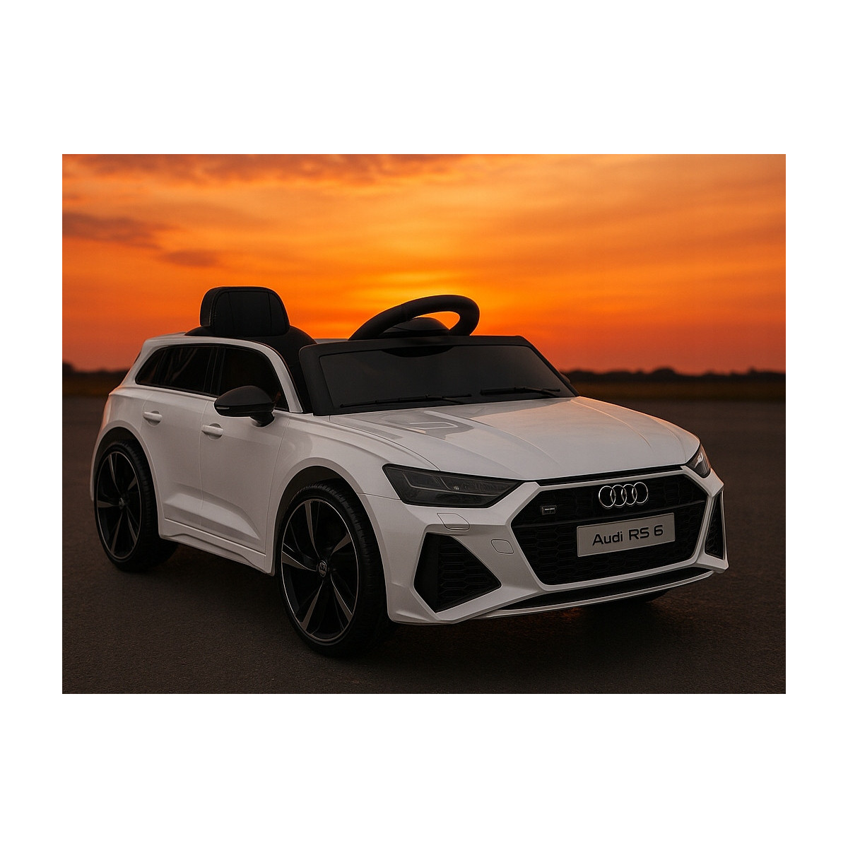 Autoturism electric Audi RS6 alb