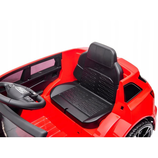 Luxoasa mașinu electrică roșie Audi RS6