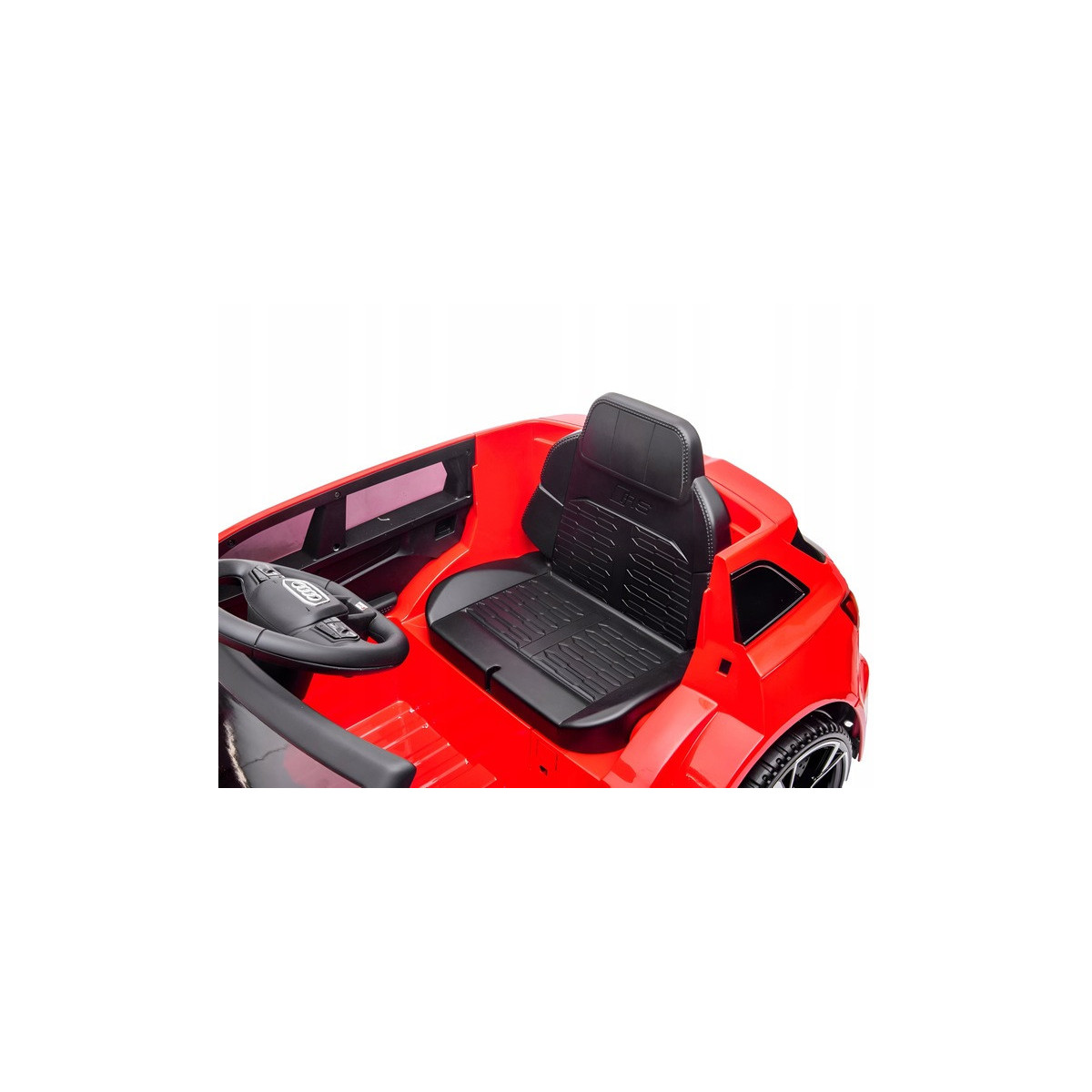 Luxoasa mașinu electrică roșie Audi RS6