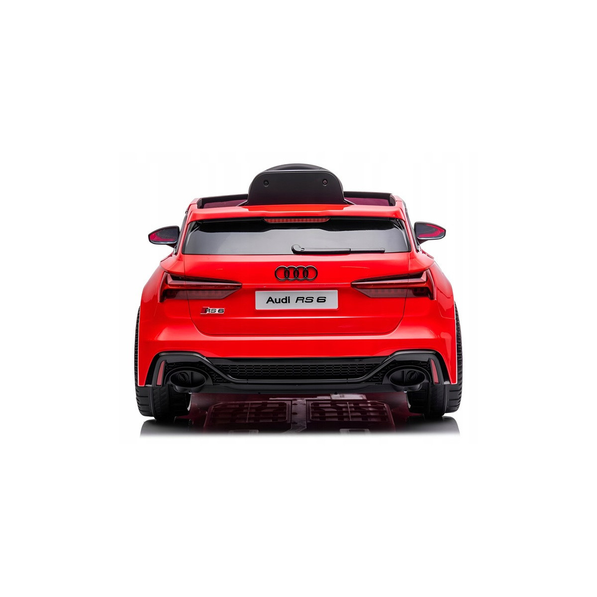 Luxoasa mașinu electrică roșie Audi RS6