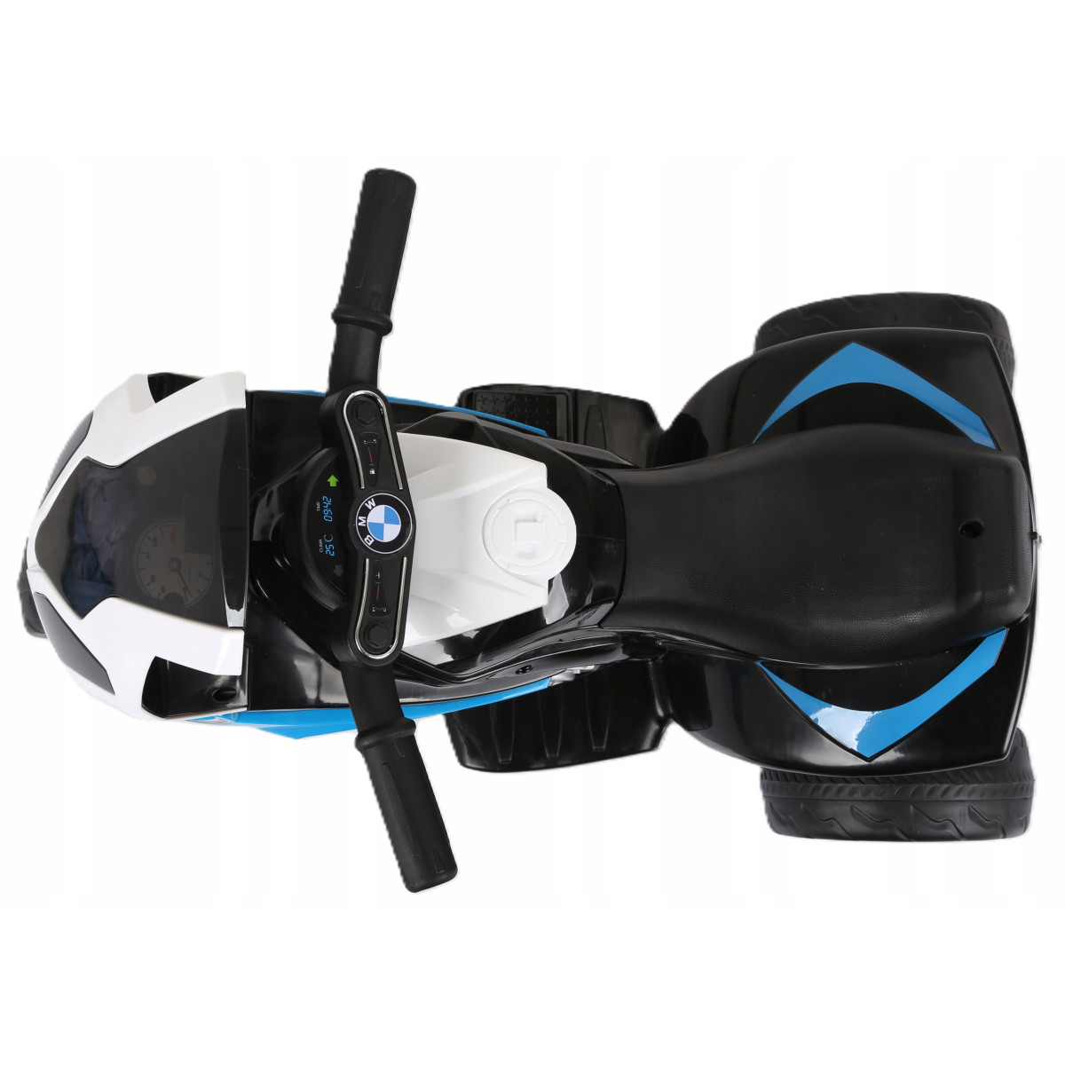 Prețul motocicletei pentru copii BMW de culoare albastră