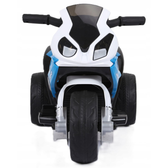 Prețul motocicletei pentru copii BMW de culoare albastră