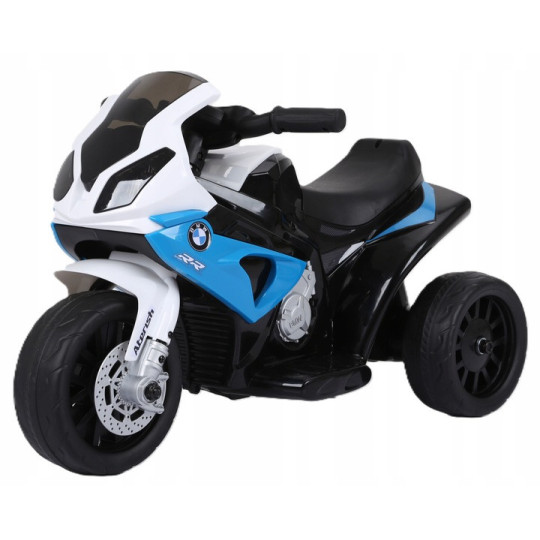 Prețul motocicletei pentru copii BMW de culoare albastră