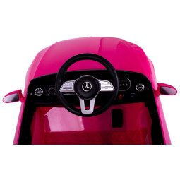 Rochie electrică pentru copii Mercedes CLS350 roz