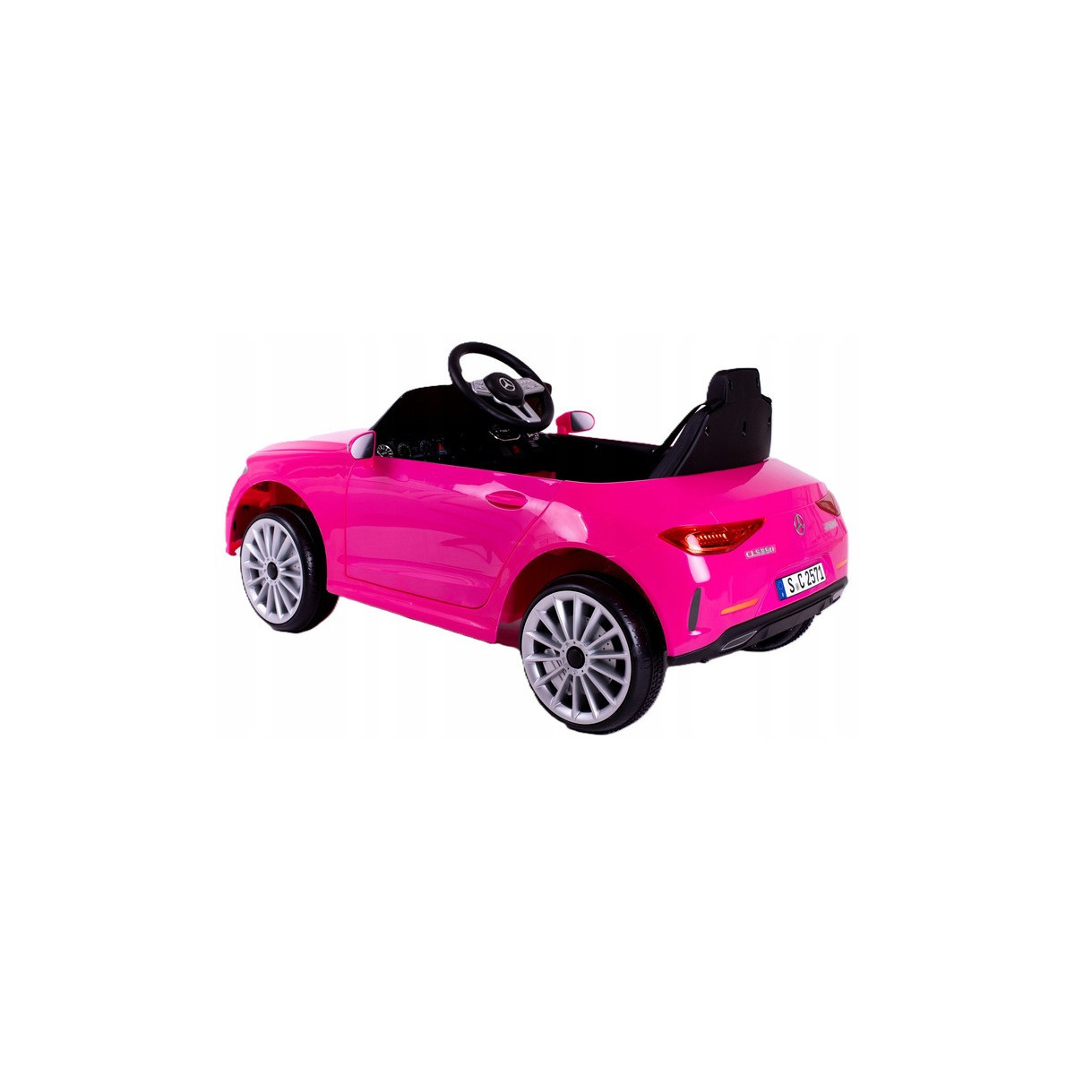 Rochie electrică pentru copii Mercedes CLS350 roz