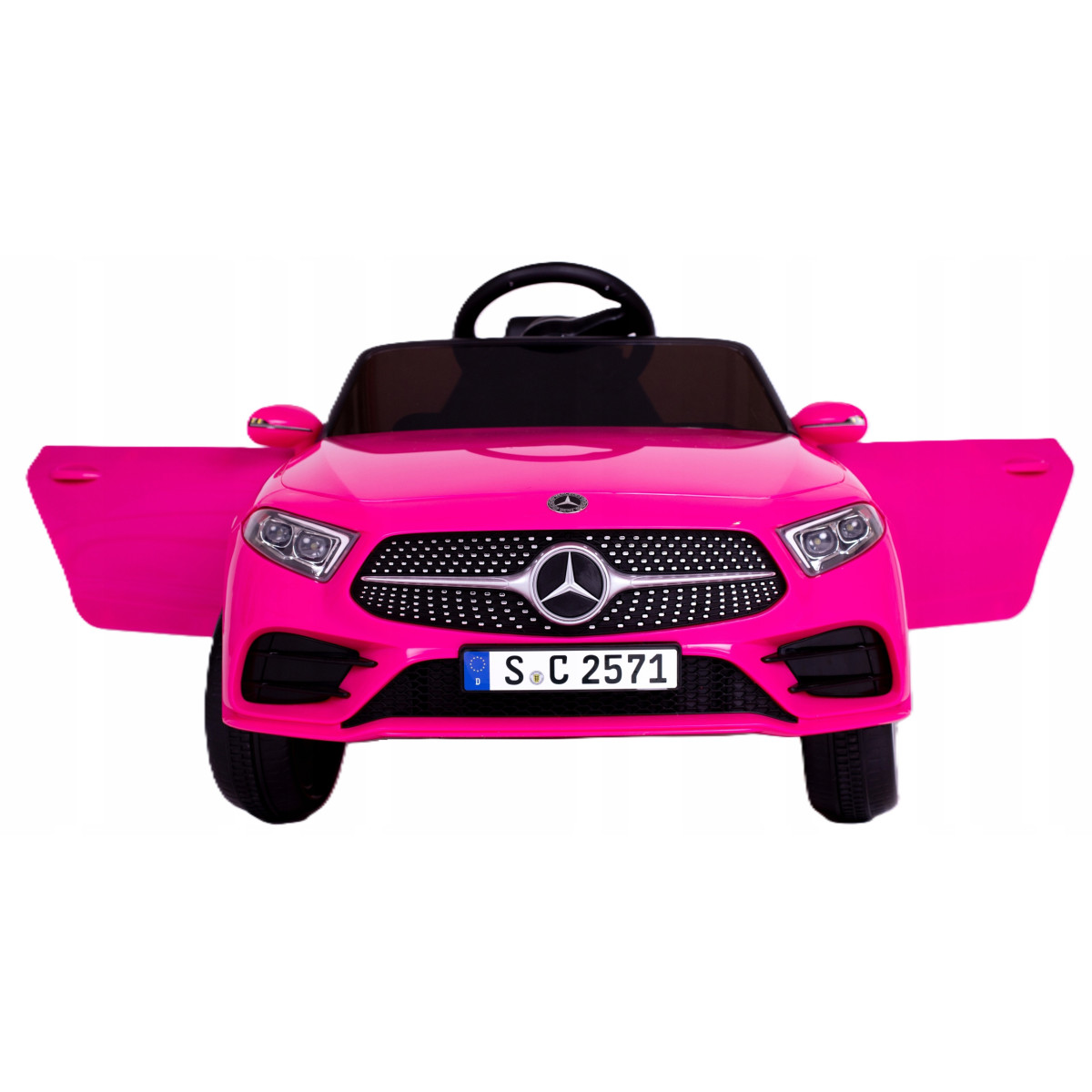 Rochie electrică pentru copii Mercedes CLS350 roz