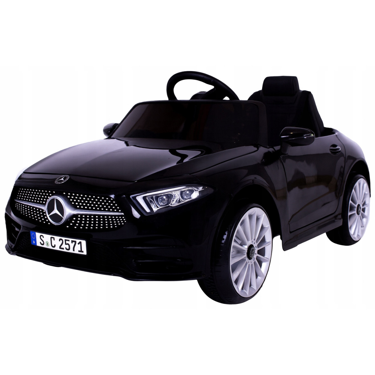 Mercedes CLS350 pentru copii de culoare neagră