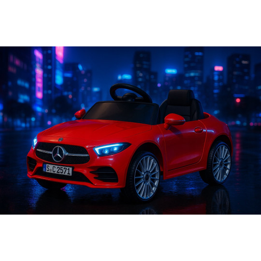 Mercedes CLS350 pentru copii de culoare roșie