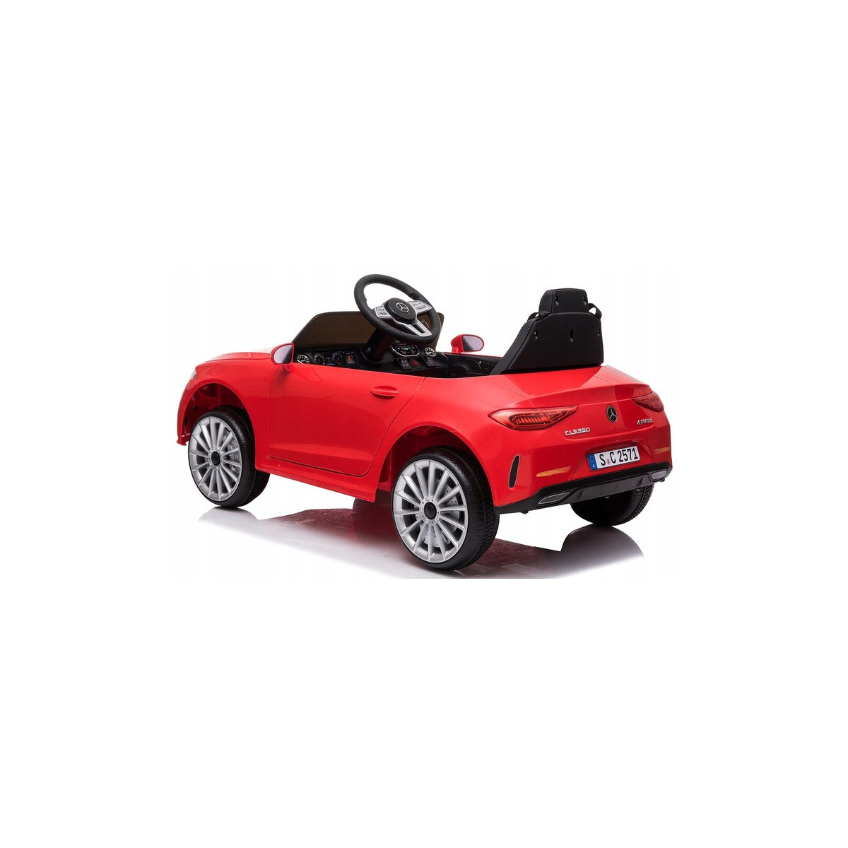 Mercedes CLS350 pentru copii de culoare roșie