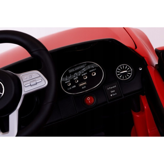 Mercedes CLS350 pentru copii de culoare roșie