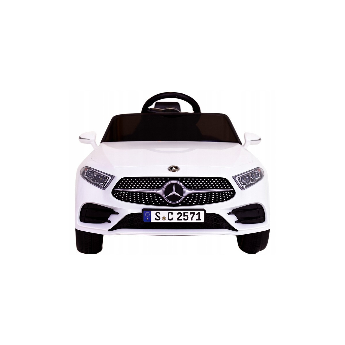 Autobuz electric pentru copii Mercedes CLS350 - alb