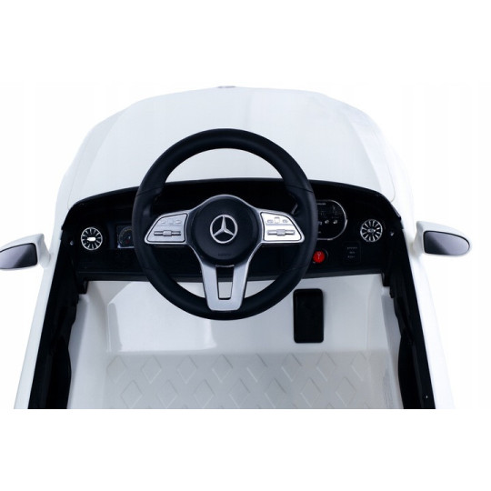 Autobuz electric pentru copii Mercedes CLS350 - alb