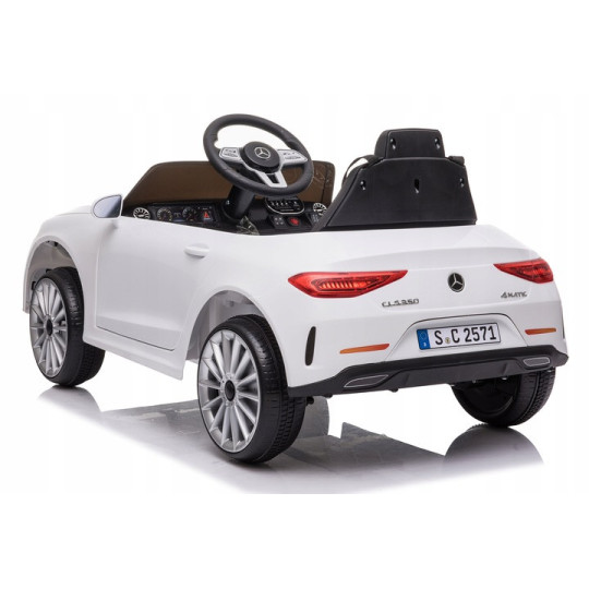 Autobuz electric pentru copii Mercedes CLS350 - alb