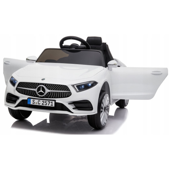 Autobuz electric pentru copii Mercedes CLS350 - alb