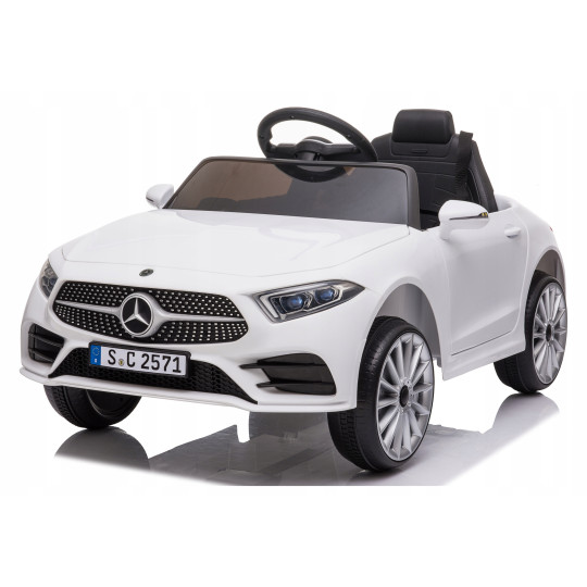 Autobuz electric pentru copii Mercedes CLS350 - alb