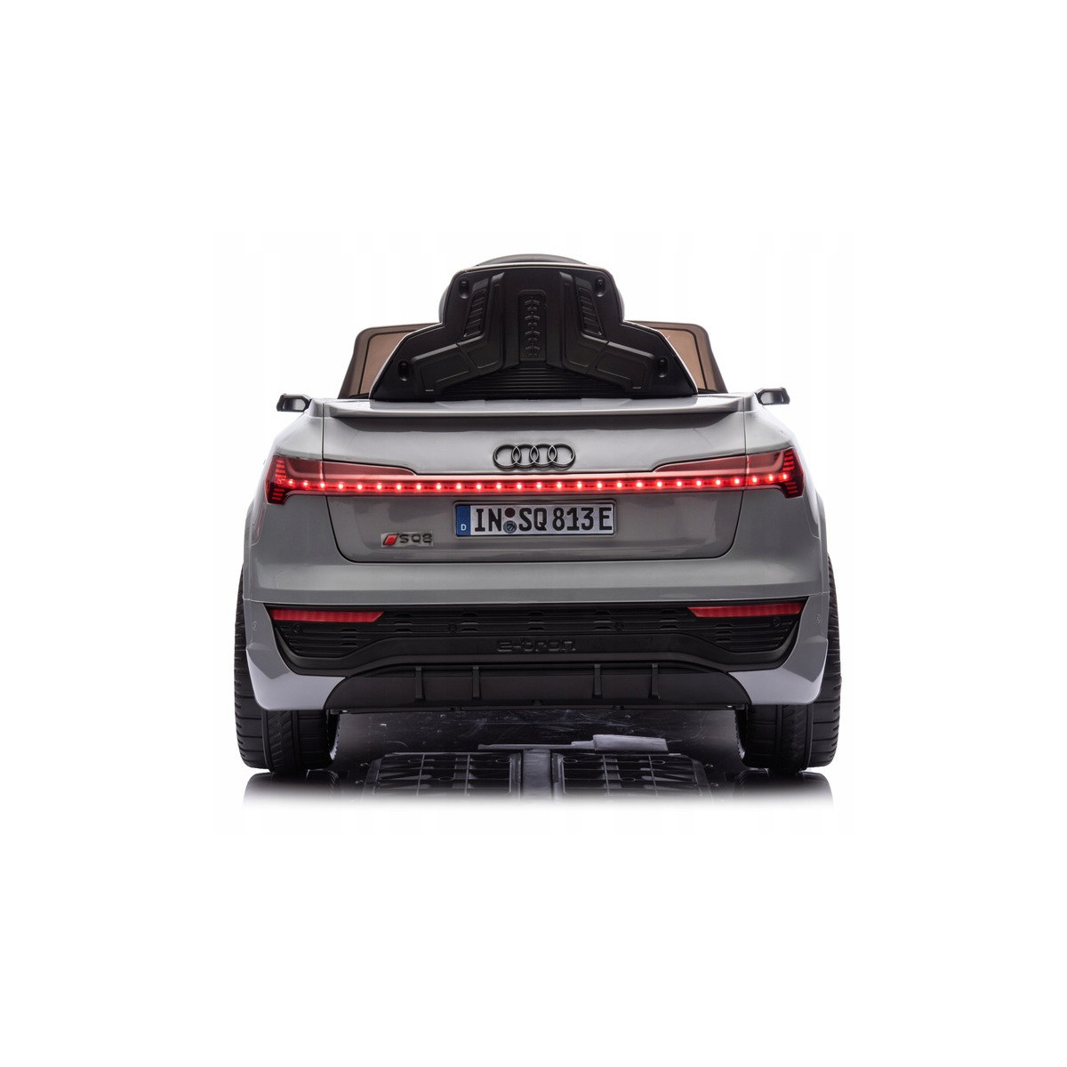 Mașinuță electrică pentru copii Audi RSQ8, culoare gri